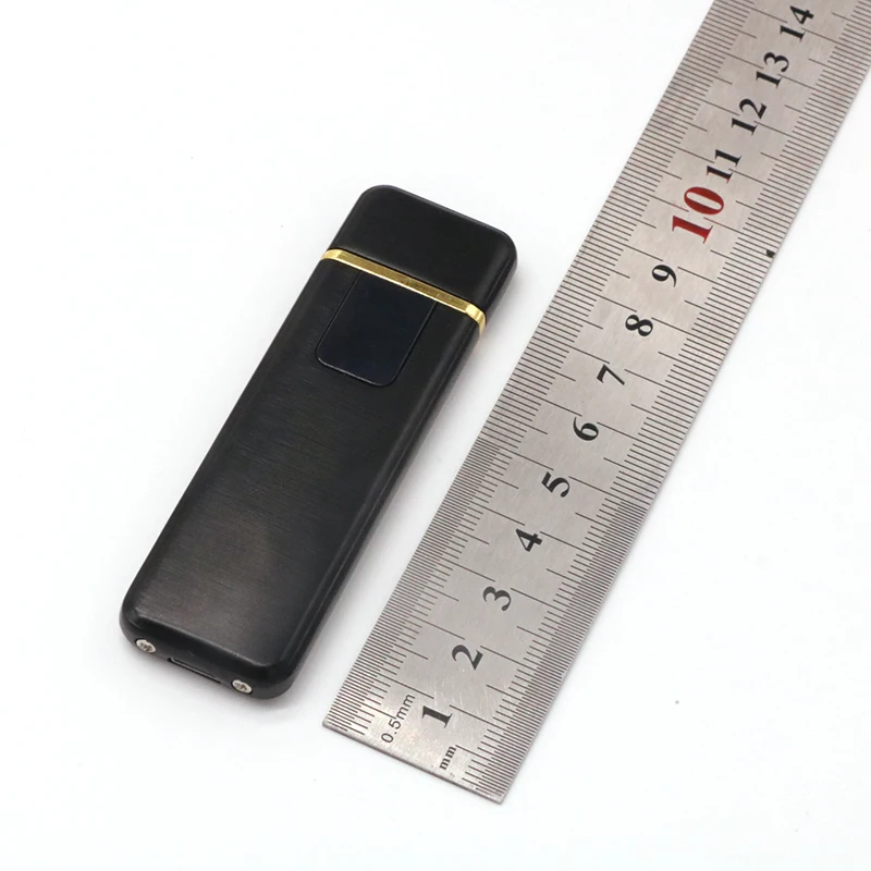 Зарядная Зажигалка для сигарет Классическая ветрозащитная Индукционная AI USB Электронная беспламенная Зажигалка для курения портативная тактическая для выживания