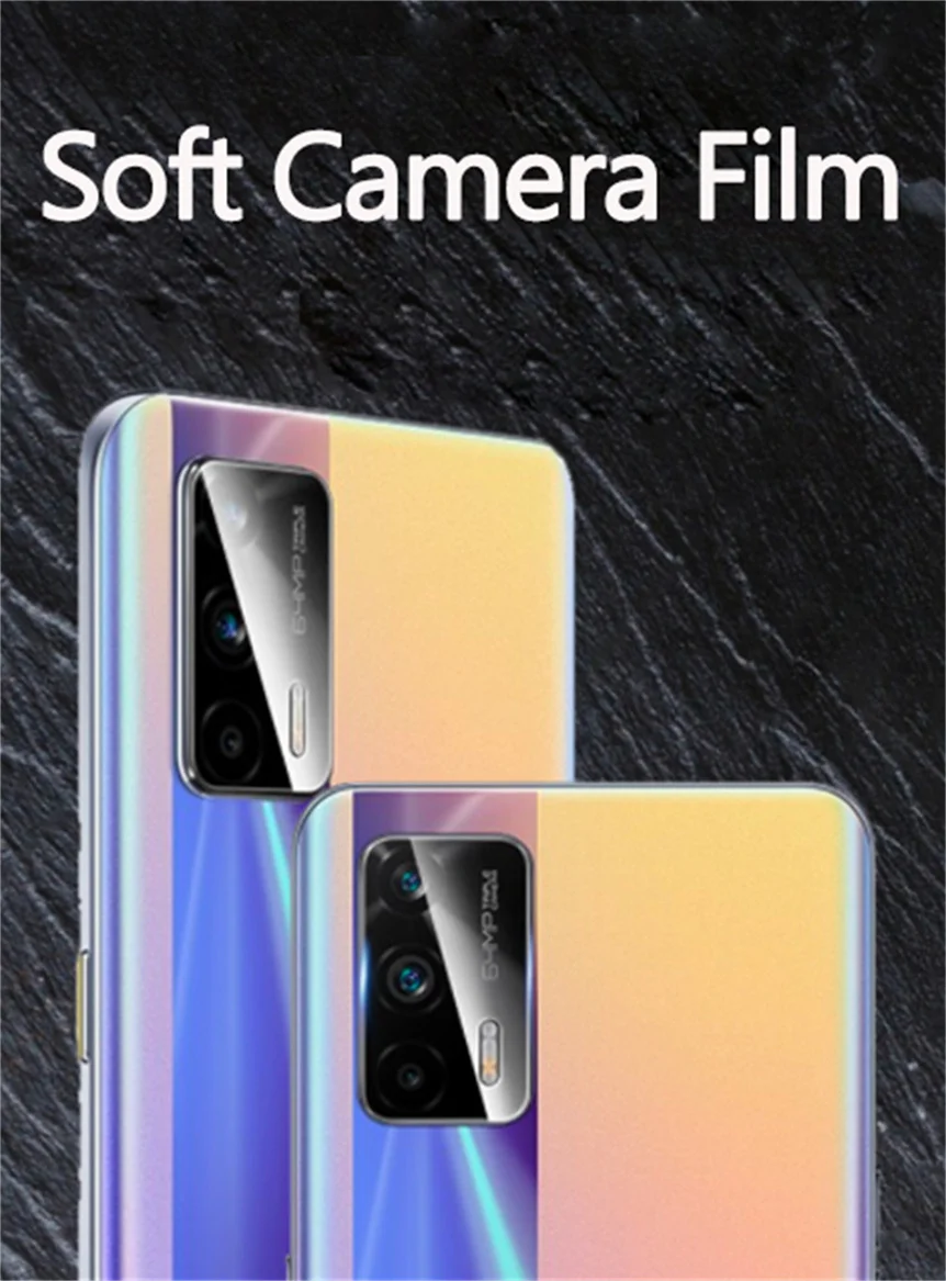 6-in-1 9D Screen Protectors for Realme GT 5G Neo 6 7 8 Pro Camera Lens Film for Realme 8i X2 Pro XT Narzo 30 Neo 2 C21 9i Glass