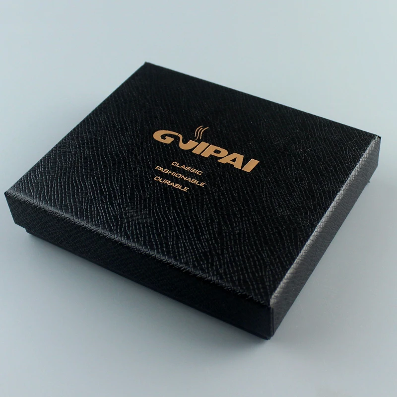 20 Sticks Black Matte Frosted Stainless Steel Metal Cigarette Case For Man Pocket Smoking Box With Gift Box Smoking Accessories