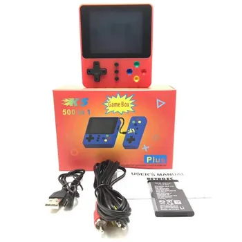 

500 in 1 Retro Classic Game 3.0 Inch Mini Video Console Handheld Game Machine Classic Handheld Game Kids Game Console Toy
