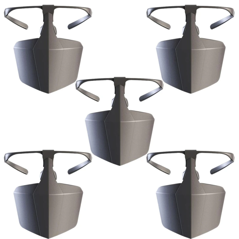 

5Pcs Protective Cover Anti-Fog Face Shield Isolation Mask Covering Face Screen