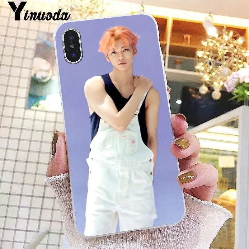 A10 Yinuoda KPOP корейский красивый мальчик NCT шаблон телефон чехол для iPhone 8 7 6 6S Plus X XS MAX 5 5S SE XR 10 Чехлы 11 pro max - Цвет: A10