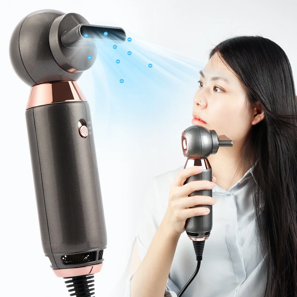 

800W Leafless Strong Wind hair blower dryer Professional Hair dryer Quick Drying Hot &Cold Wind Negative Ionic Hammer Blower