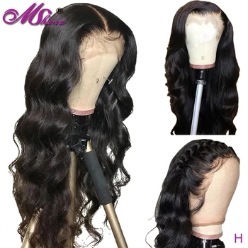 

13X4 body wave lace front wigs 150 density Natural hair with baby hair Remy hair lace wigs Brazilian body wave human hair wigs