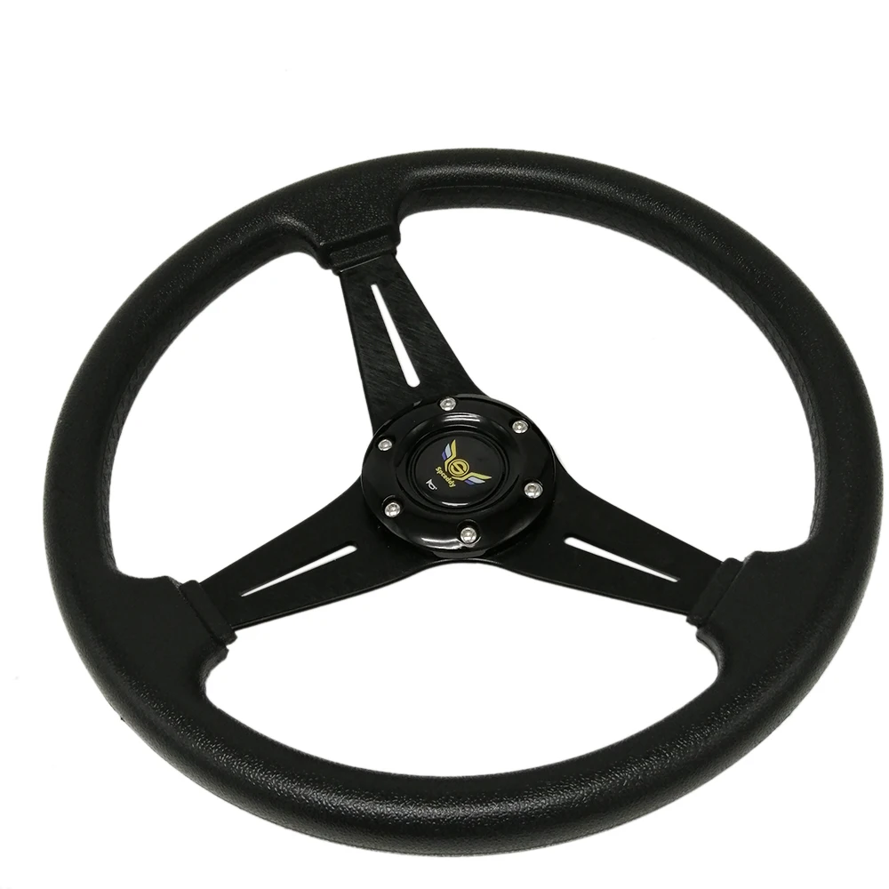 Spceddy Universal 14 Inch Car Sport 345mm Steering Wheel Racing Pu