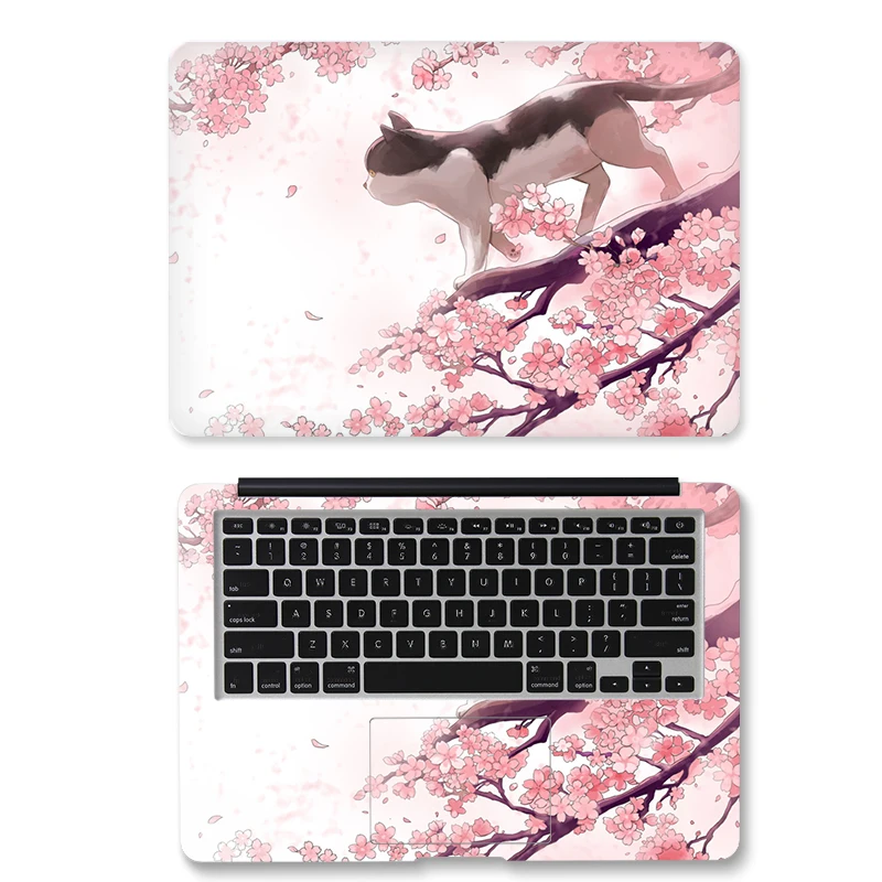 Flower Laptop stickers decal cover Skin Sticker Notebook 12" 14" 15.6" skin for xiaomi AIR 13.3/asus/macbook pro/acer/hp/lenovo