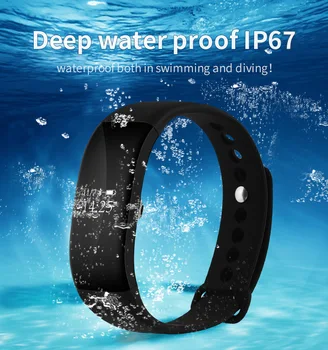 

Smart Bluetooth Bracelet Heart Rate Blood Pressure Sport Mobile Phone