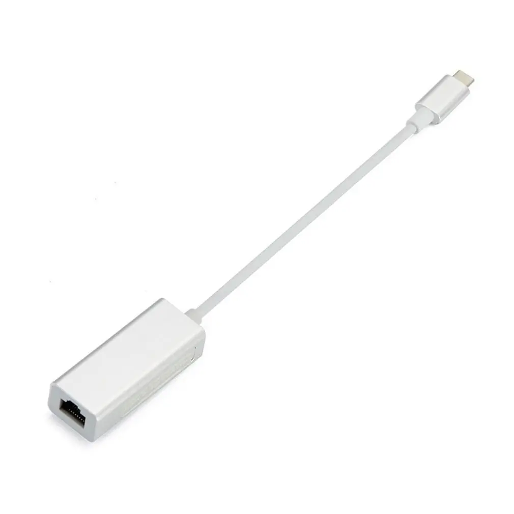 Сетевой адаптер с разъемом type-C к Rj45 Usb3.1 type-C 100M проводной сетевой адаптер для ноутбука тип компьютера-C Ethernet адаптер