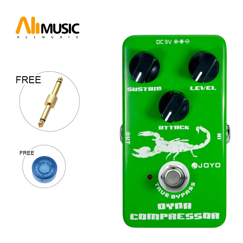 Joyo Jf10 Electric Bass Dynamic Compressor Effect Pedal True Bypass