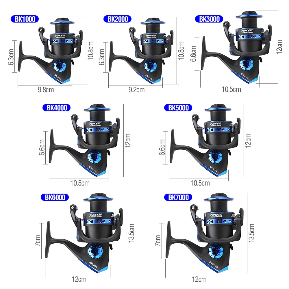 DONQL Saltwater Fishing Reel Spinning High Speed 5.5.1 3+1 Ball Bearing Fish Line Reels Carp Fishing Wheel 1000-7000 Series Tool001 (3)