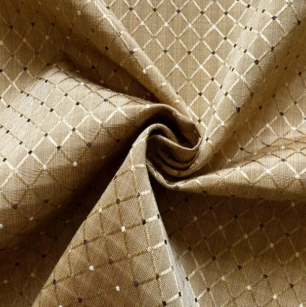 Ромбы Геометрические жаккардовые вышивка живопись твид полиэстер ткань платье текстиль nappe rideau tissu Лоскутная Ткань C825