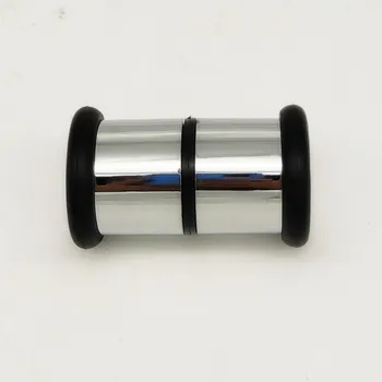 

2Pcs 6.8*3.9cm Single Hole Round Sliding Glass Door Handle For 4- 6mm Enclosure Handles For Shower Cabin Accessories