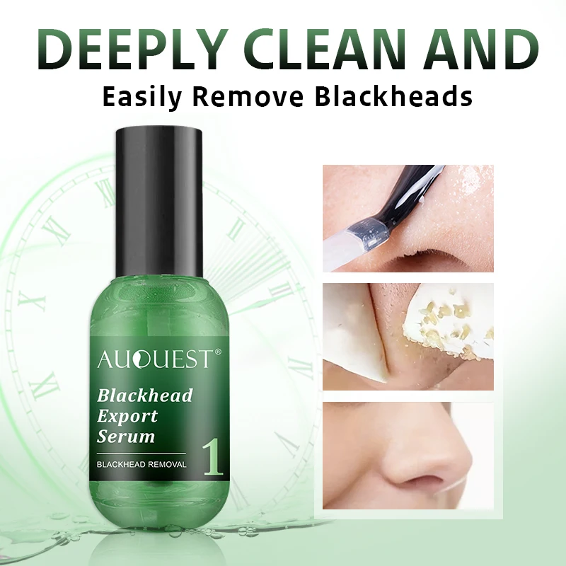 AuQuest Blackhead Exporting Liquid Derivatives Refined Pore Serum Softening Cutin Remove Acne Spot Face Care TSLM1 |