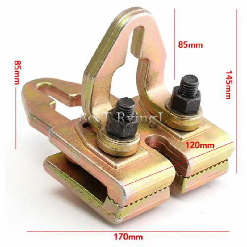 2 WAY 5 Ton Frame Single Rack Clamp Repair Dent Puller Car Body Repair Tool Heavy Auto Collision Panel Beating Tool