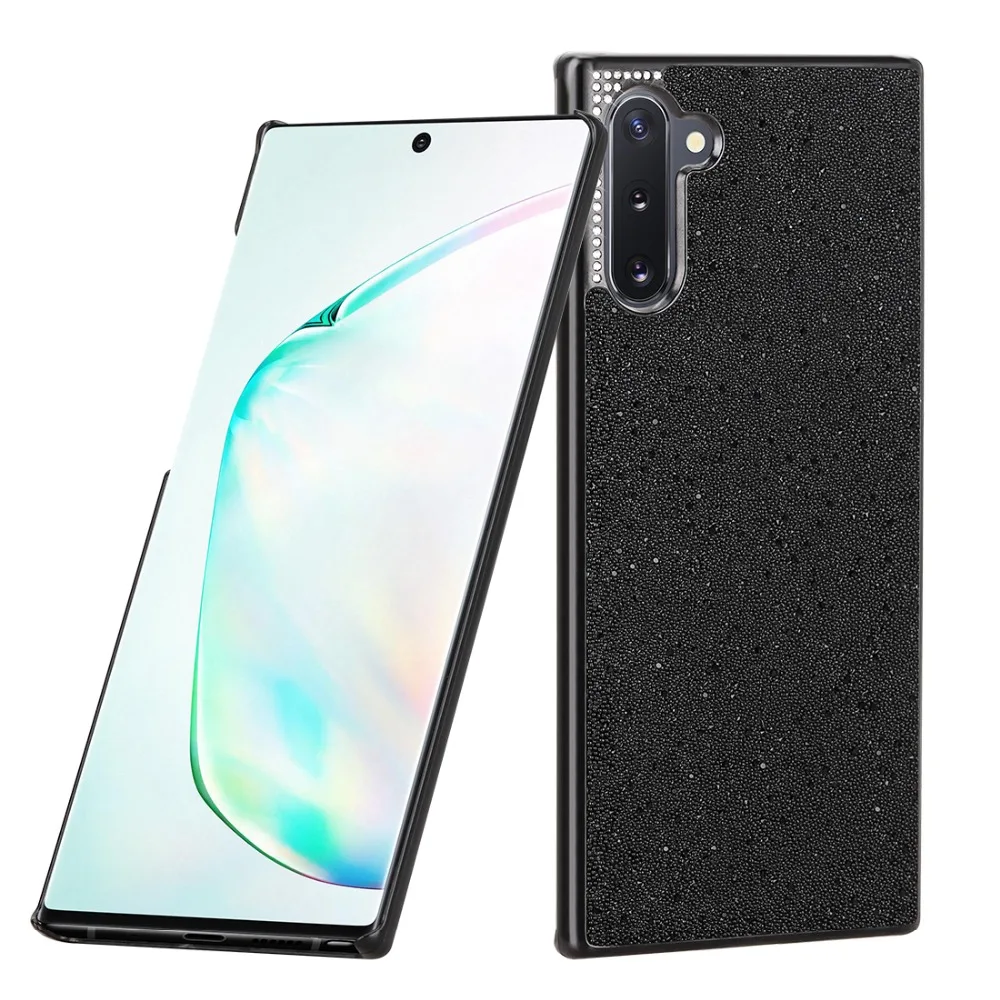 Модный сверкающий блестящий чехол для телефона samsung Galaxy Note 10 порошок блестки Алмазный чехол для Galaxy Note 10