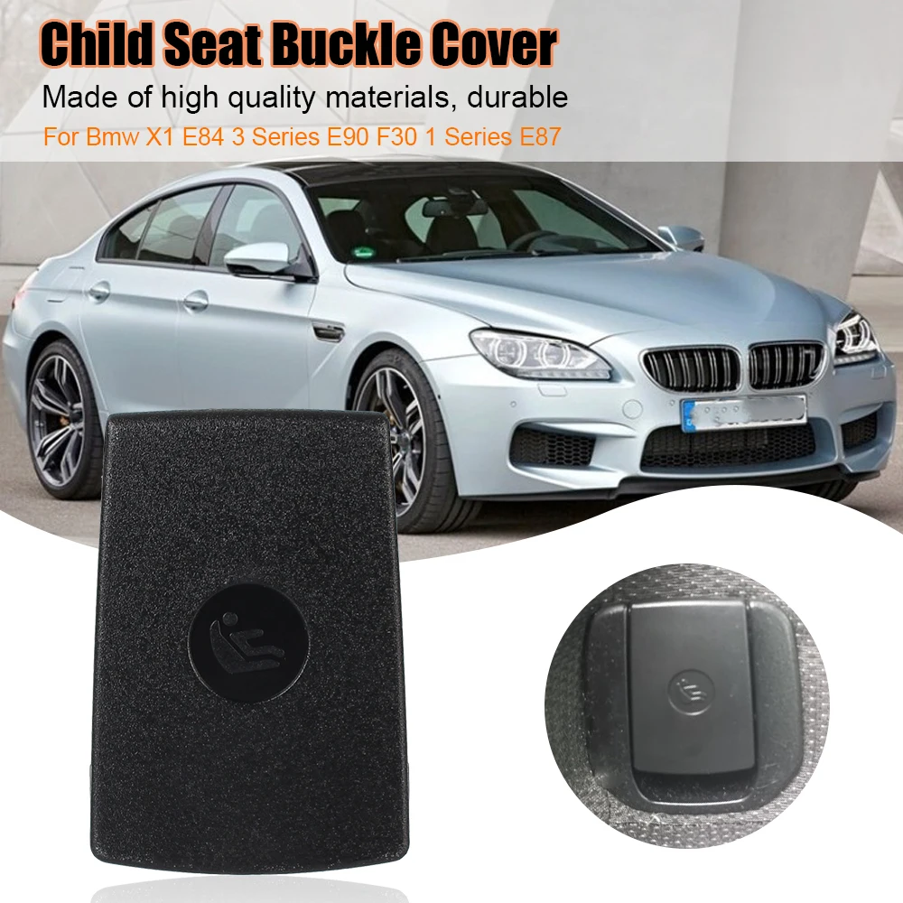  안전 의자 ISOFIX 벨트 버클 커버 뒷좌석 자동 뒷좌석 앵커 자동차 액세서리 BMW E87 E90 F30 E84 X1 시리즈 1 3