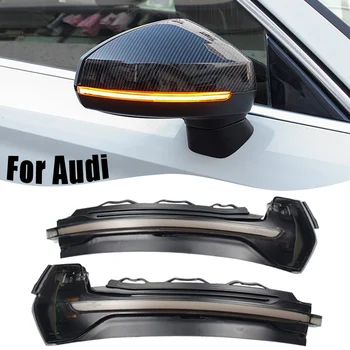 

Scroll LED Dynamic Turn Signal Light For Audi A3 8V 2013-2020 S3/RS3 8V 2013-2020 Side Mirror Flashing Light Repeater Blinker