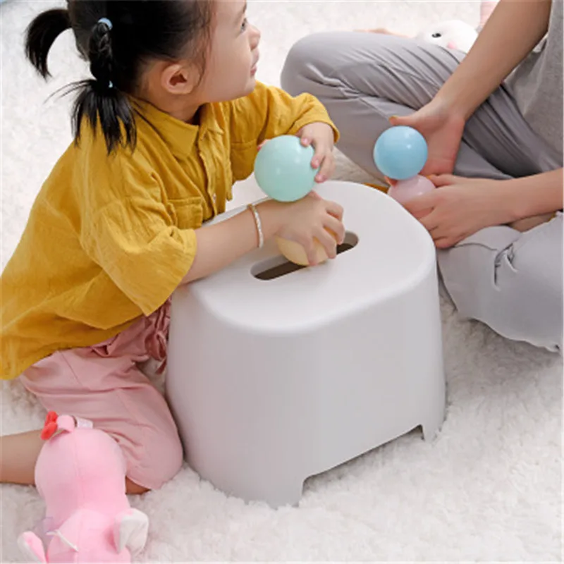 

Multi-function small stool plastic low style change shoes stool children's convenience small stool toilet footstool