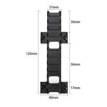 Scope Higher Base Mount 20mm Rail Adapter for MP5 Airsoft Scope Gun Assessories for Hunting Accessory