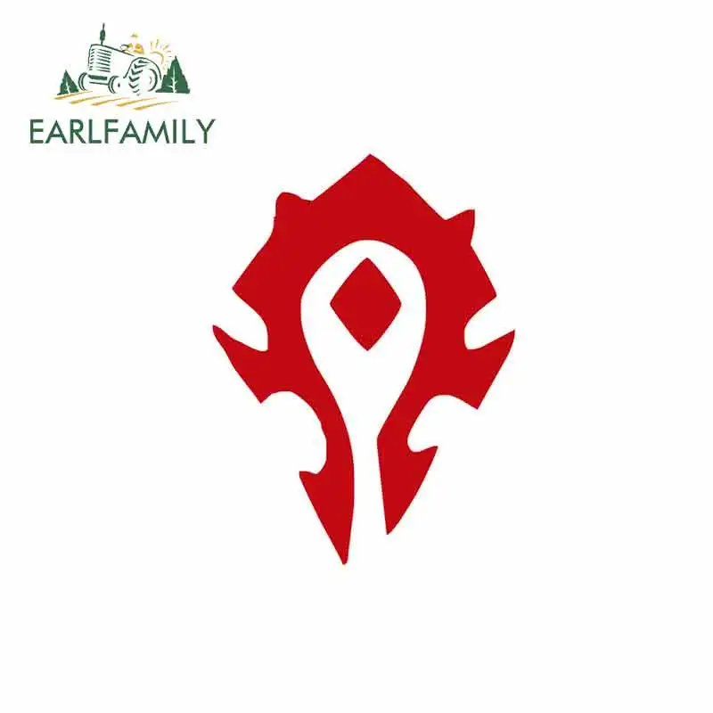 EARLFAMILY 13 см x 9 8 автомобильные наклейки водонепроницаемые для World of Warcraft этнический