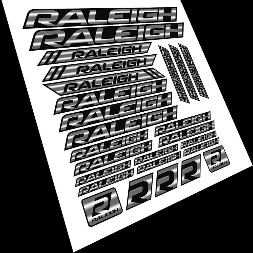 KIT Compatible For RALEIGH PRINTED Gradient Graphic Adhesive Sticker
