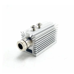 Carcasa de diodo de 12mm x 40mm y módulo láser de 20mm x 27mm x 46mm, disipador térmico DIY para TO 18 5,6mm LD, 1 Juego
