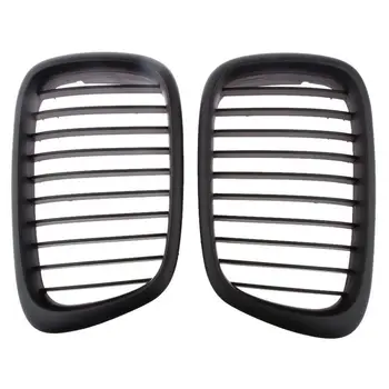 

Pair of Black Kidney Front Grille Car Grille for 5 Series FOR BMW E39 1995-2003