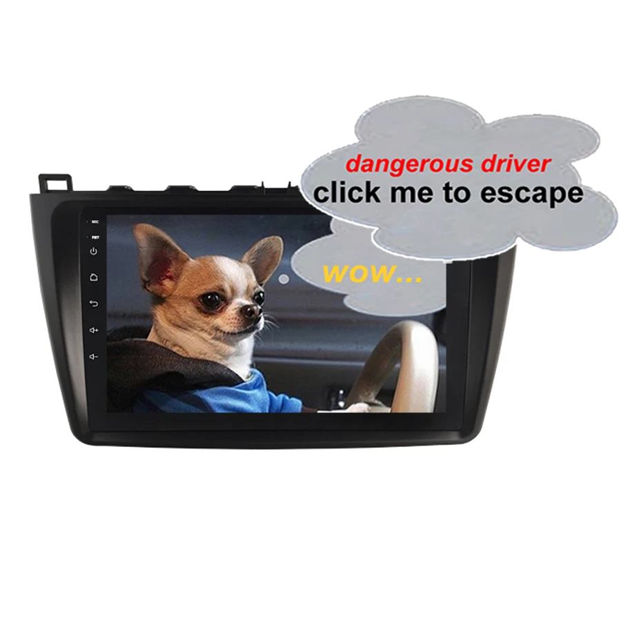 

Car Android 9.0 Player for MAZDA 6 2008 2010 2013 tape recorder 4G Lte sim card Bluetooth GPS Radio Head Unit 2.5D IPS screen