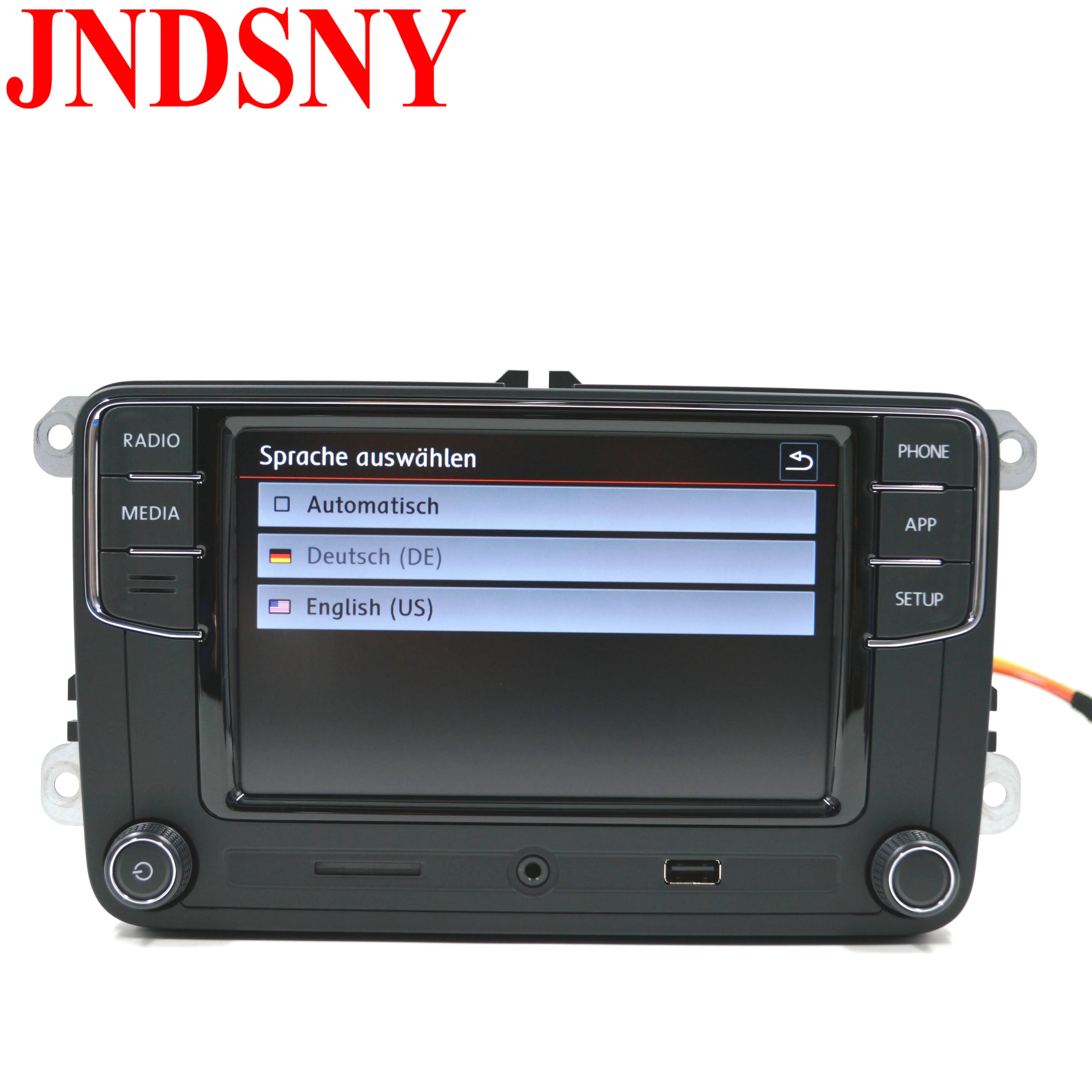 JNDSNY RCD330G CarPlay RCD330 Plus CarPlay Автомагнитола для VW Tiguan Golf 5 6 Jetta MK5 MK6 Passat Polo Touran 6RD 035 187B