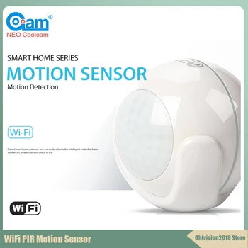 

NEO COOLCAM Smart WiFi PIR Motion Sensor Human Body Sensor Detector Home Alarm System Smart PIR Motion Sensor Tuya Smart Life