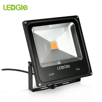 

LEDGLE 20W LED Floodlight 220V 230V 240V COB LED Flood Lights 6000K Outdoor Floodlights IP66 reflector Outdoor Wall Washer Lamp