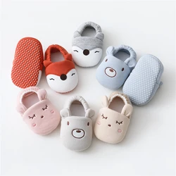 21 nouvelles chaussures et chaussettes de sol pour bébé, chaussettes de marche antidérapantes pour enfants, chaussettes à Tube court, printemps et automne 
