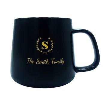 

Carved by Laser Family Coffee Mugs The Smith Family Creative Custom Coffe Cup with handgrip Ceramic Latte Cups Original Cup