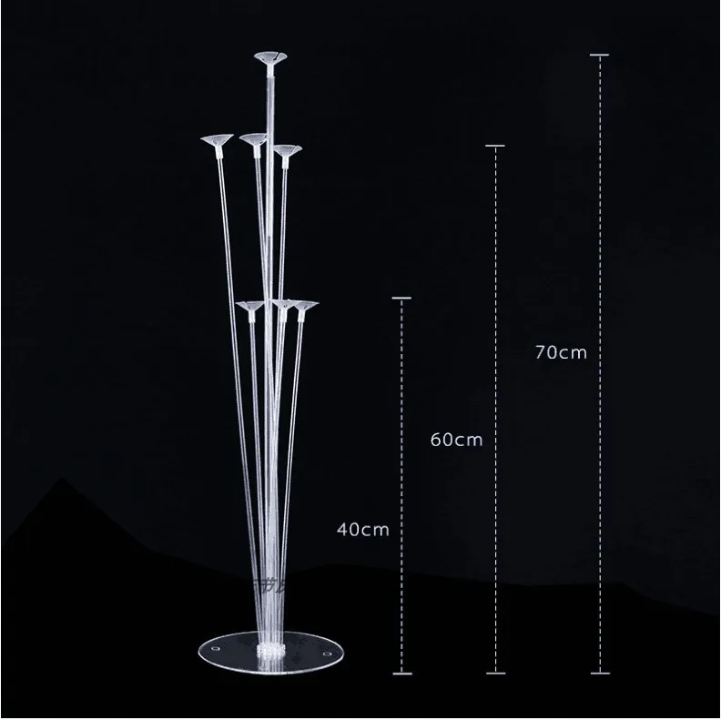 

Balloon Decorations on Table Transparent Support Birthday Party Decoration Wedding Banquet Decorative Balloon Decorations on Tab