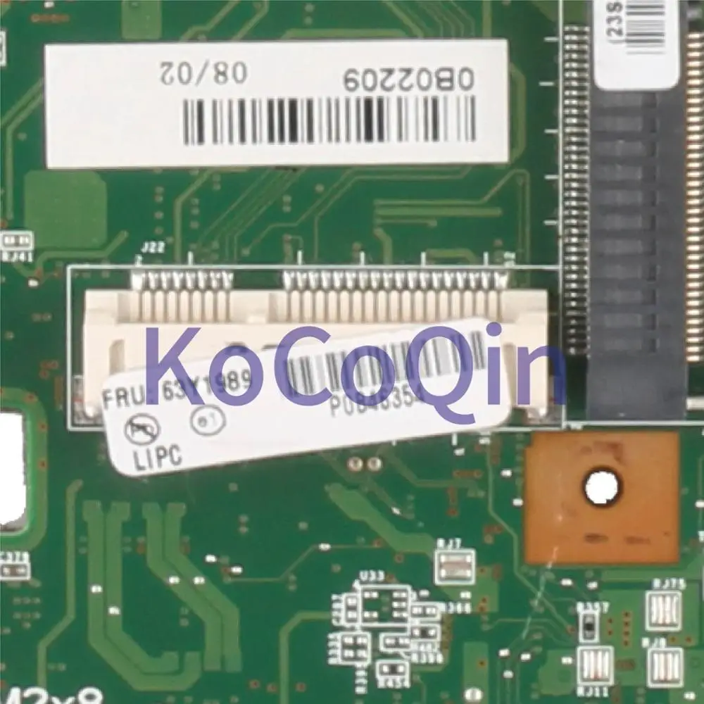 KoCoQin Laptop motherboard For LENOVO Thinkpad T420 Mainboard 63Y1989 NZM3I-6 Core HM67