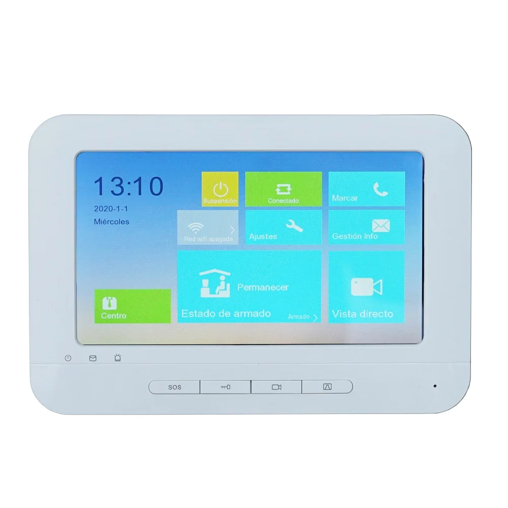 HIK IP видеосвязь комплект многоязычный HD RFID панель и WiFi монитор дверной звонок