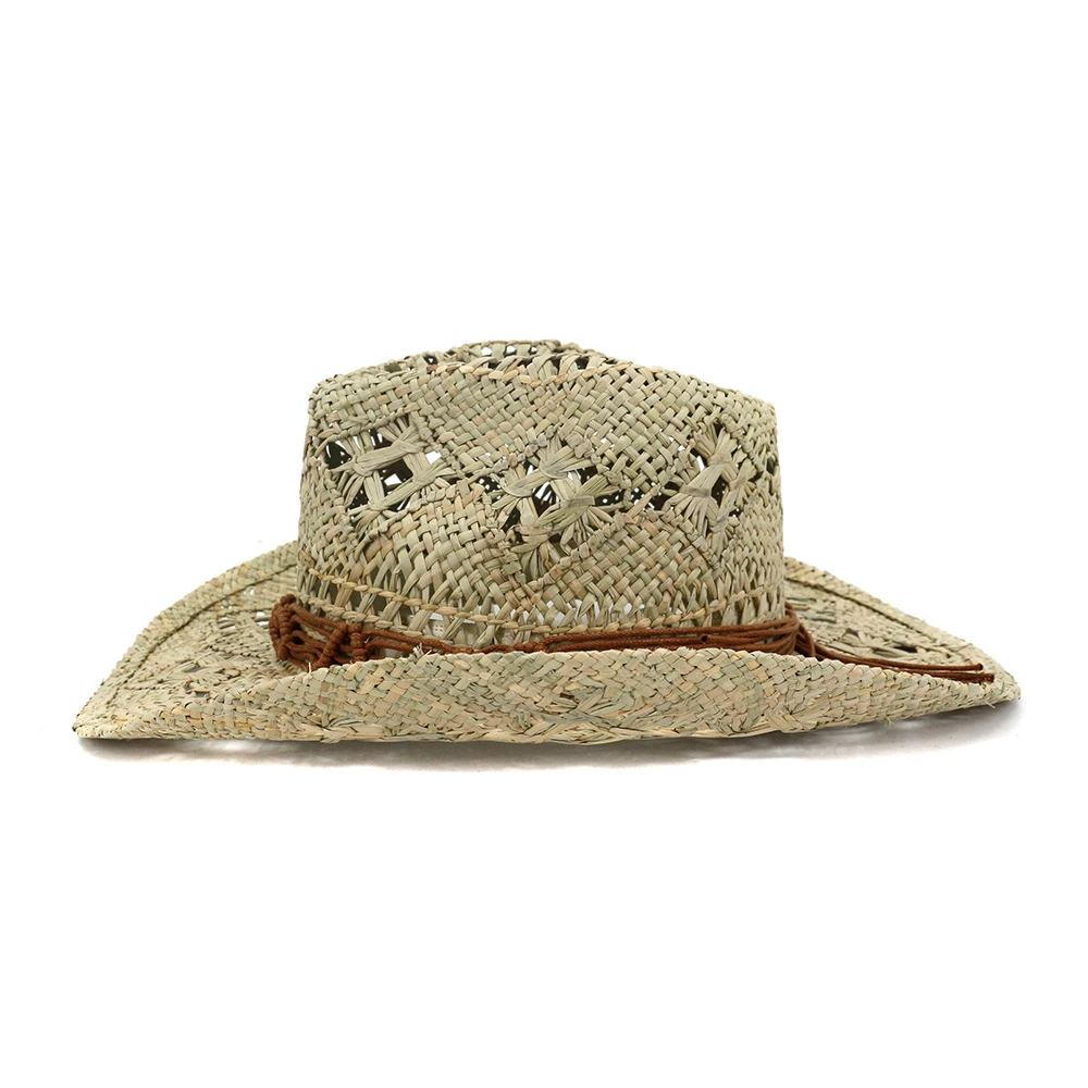 Sun Hat Handmade Beach Casual Straw Cap 