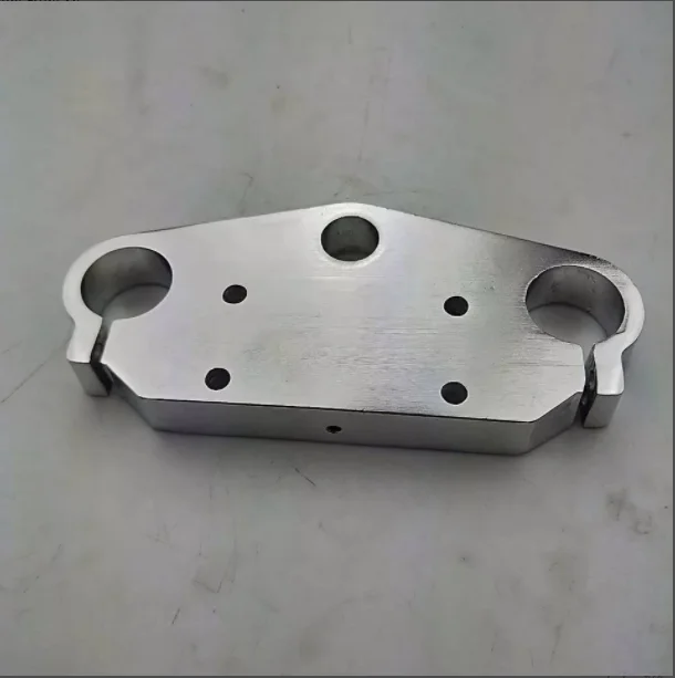 Up plate Only Алюминиевый руль для мотоцикла 22 мм 7/", крепление на руль 33 мм, Перевернутый Амортизатор, направляющее устройство, верхняя и нижняя пластина - Цвет: Up plate Only