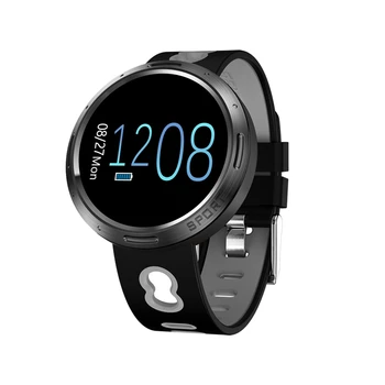 

M58 Stainless Steel Shell Smart Watch Ip68 Waterproof Pedometer Heart Rate Monitor Message Vibration Multi-Language Watch Black