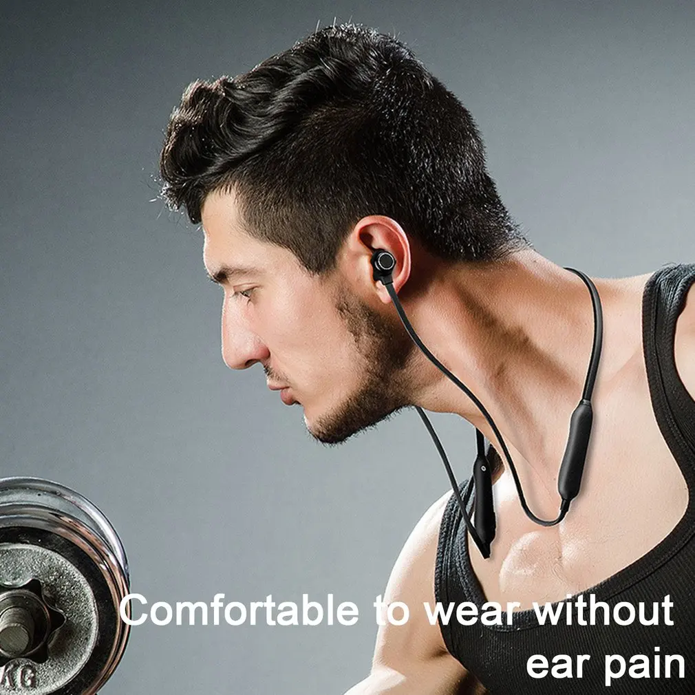 Wireless Bluetooth Earphones Magnetic Sports Running Headset IPX5 Waterproof Sport earbuds Noise reduction Headphones