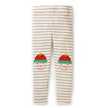 18 Европейский и американский стиль, брендовые Осенние эластичные леггинсы для девочек, верхняя одежда из хлопка, штаны для девочек