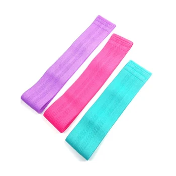 

Resistance Bands Hip Loop Elastic Non-slip Exercise Fitness Sports Band &T8