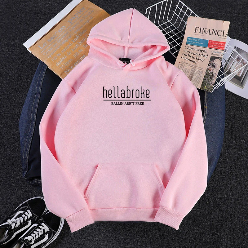 Hoodies Women Large Size Leisure Letter Print Long Sleeve Hoody Womens Soft Cotton Korean Style Ladies Sweatshirts Poleron