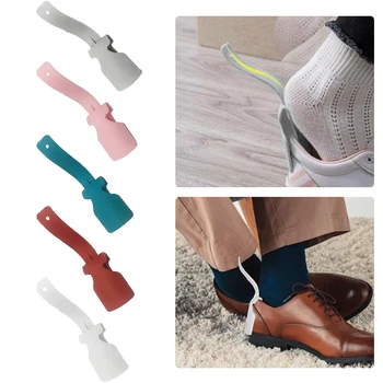 

Lazy Unisex Wear Shoe Horn Helper Shoehorn Shoe Easy on and off Shoe Sturdy Slip Aid Shoe Helper Shoespooner Shoes Tool ^_^