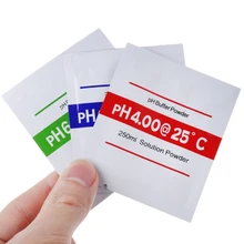 3pcs/lot PH Buffer Powder For Test Meter Measure Calibration PH 4.00 6.68 9.18