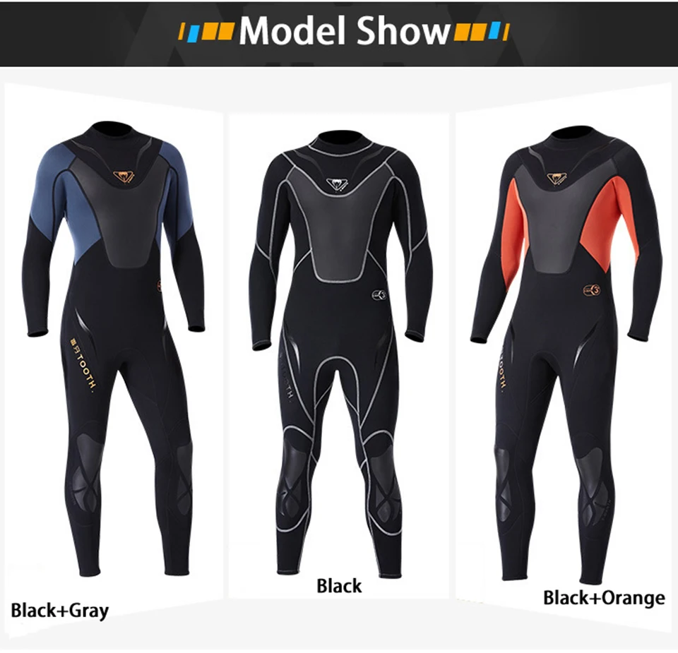Dive& sail Man 3 мм неопреновый гидрокостюм с длинным рукавом цельный закрытый костюм для дайвинга подводное плавание серфинг подводное плавание анти УФ купальники