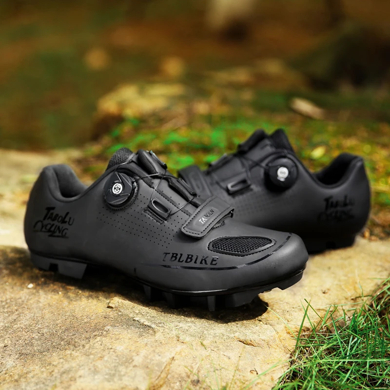 Sepatu Bersepeda Kualitas Tinggi MTB Sepatu Dalam Ruangan Cleat