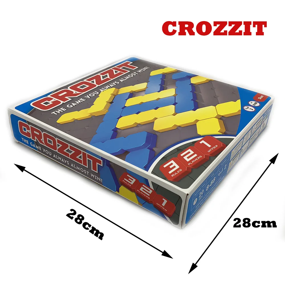 Семейная игровая Игра настольная образовательная Интерактивная Crozzit Duo игрок мальчик девочка подарок на день рождения игрушки Детская игра