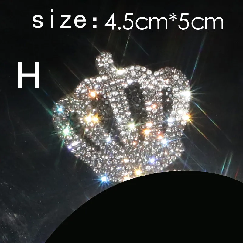 

Car Sticker Diamond Rhinestone Crystal Crown Sticker Car for BMW for Ford for Toyota for Benz for Honda