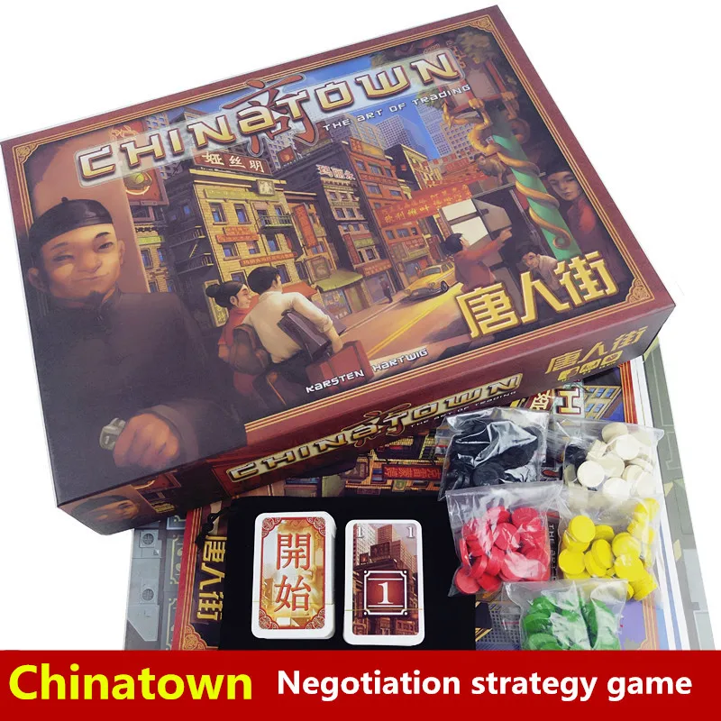 2020 Board Game China town Classic Of Reasoning High Quality Best Card Very Suitable For The Family Party | Спорт и развлечения